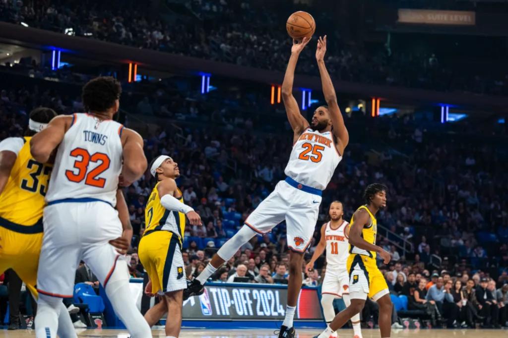 Mikal Bridges quickly flipped script on his Knicks shooting woes