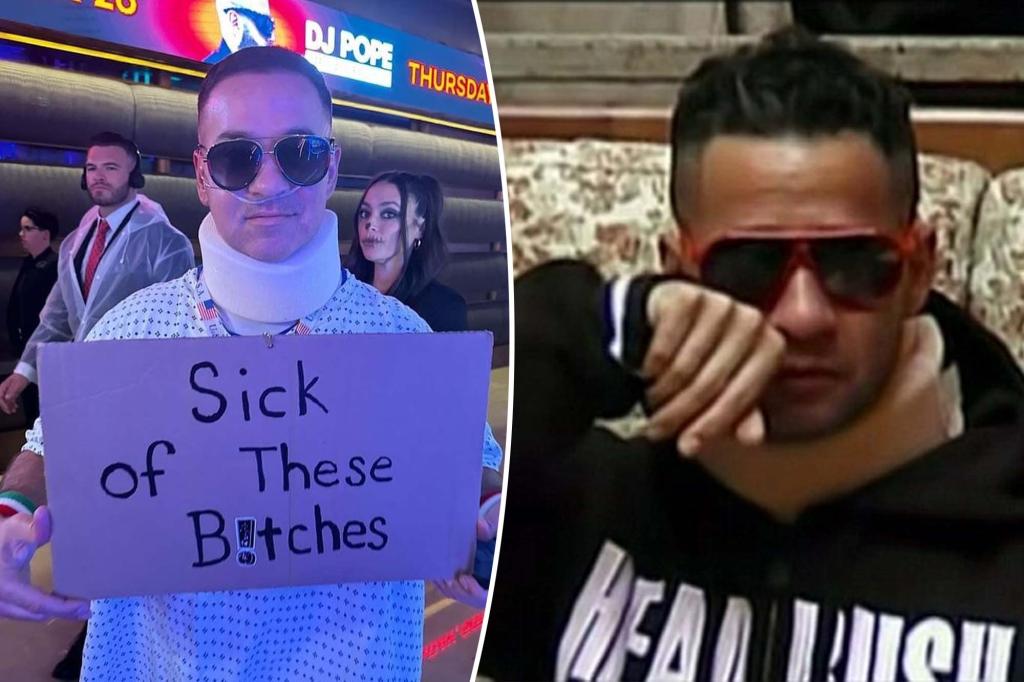 Mike ‘The Situation’ Sorrentino dons ‘Jersey Shore’-inspired Halloween costume