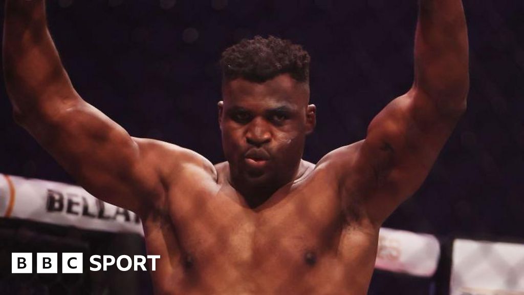 Ngannou vs Ferreira: Ngannou stops heavyweight in first round of MMA return at PFL Super Fights