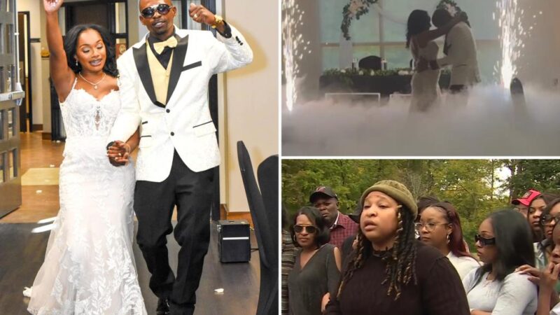 North Carolina groom Tyrek Burton killed in front of bride and daughter hours after getting married