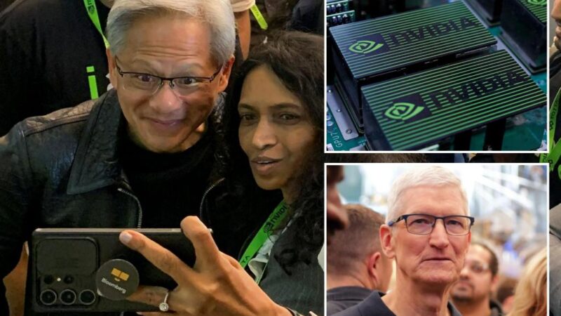 Nvidia overtakes Apple as world’s most valuable company