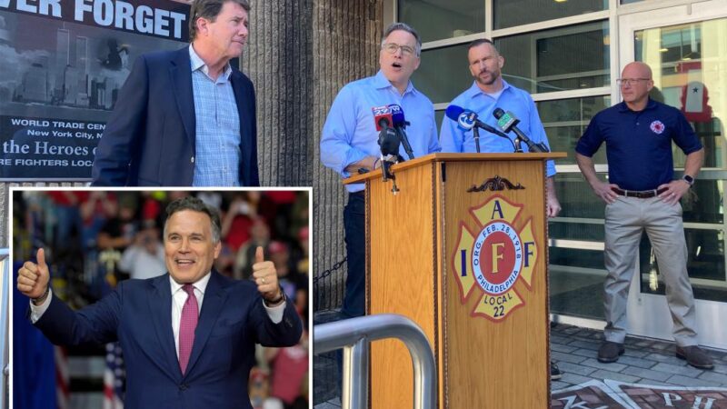 Philadelphia firefighters’ union flips Senate endorsement to GOP’s Dave McCormick: ‘Tired of political promises’