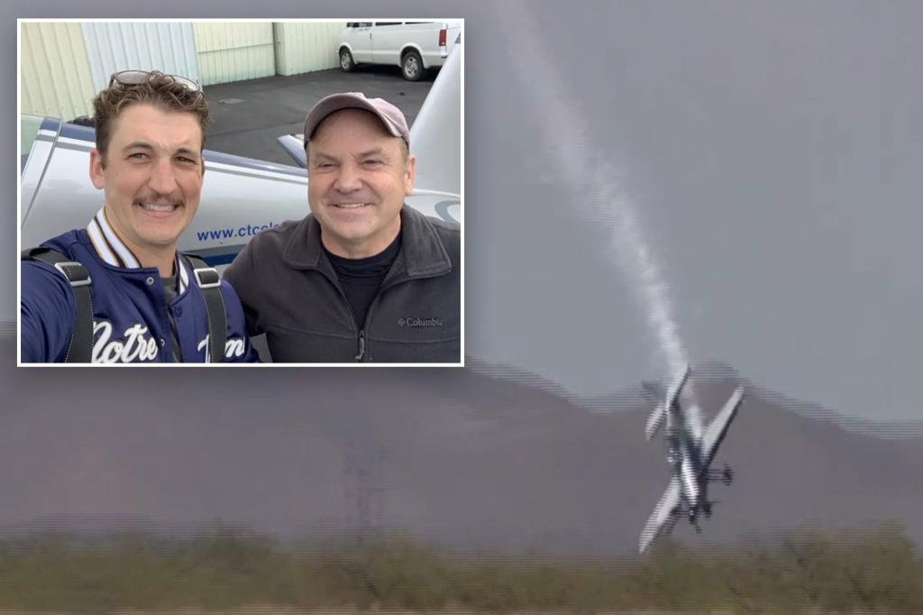 Pilot who taught ‘Top Gun’ actors to fly killed in crash at air show