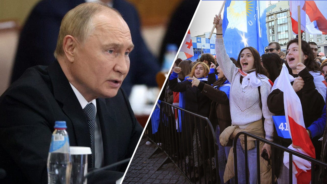 Putin looks to halt neighboring Georgia’s Western ambitions in vital election