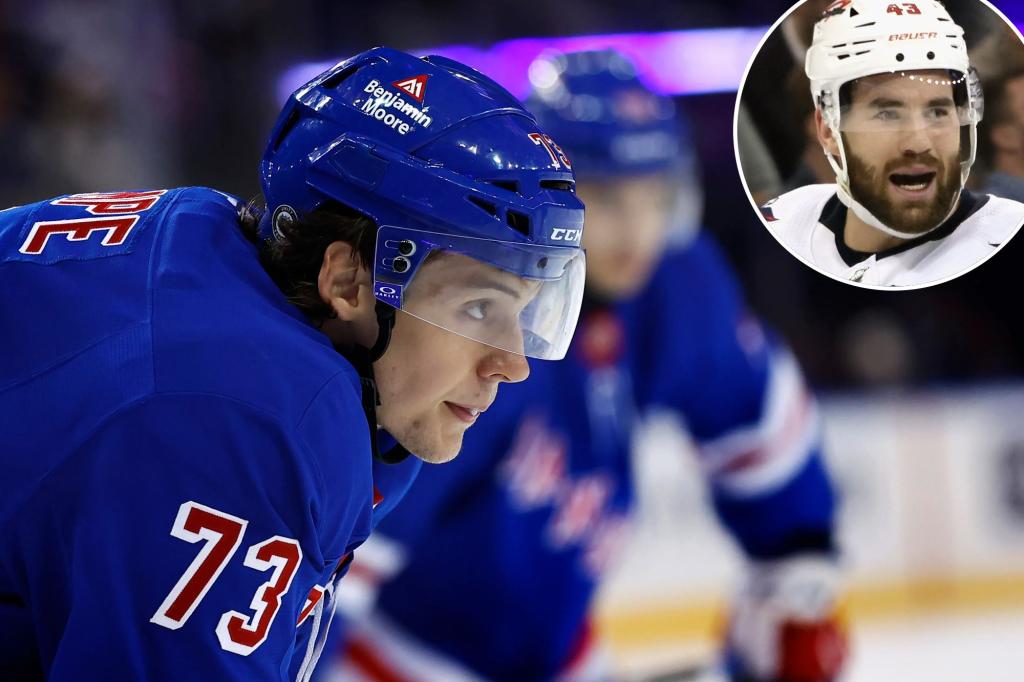 Rangers’ confusing Matt Rempe move is for fake Tom Wilson problem