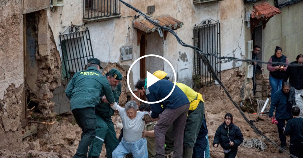 Rescue Operations Underway as Flash Floods Kill Dozens in Spain