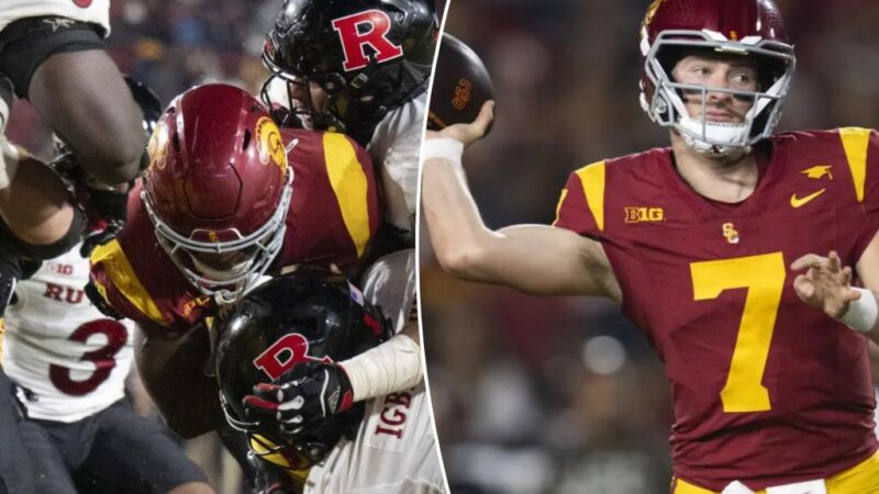 Rutgers ripped by USC to fall to .500 as losing streak reaches four