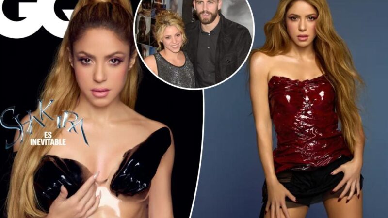 Shakira opens up on split from Gerard Pique in racy GQ photo shoot