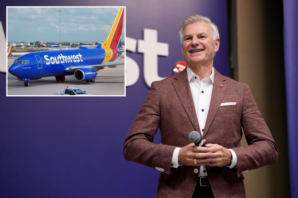 Southwest CEO to keep job after settling boardroom feud with hedge fund Elliott