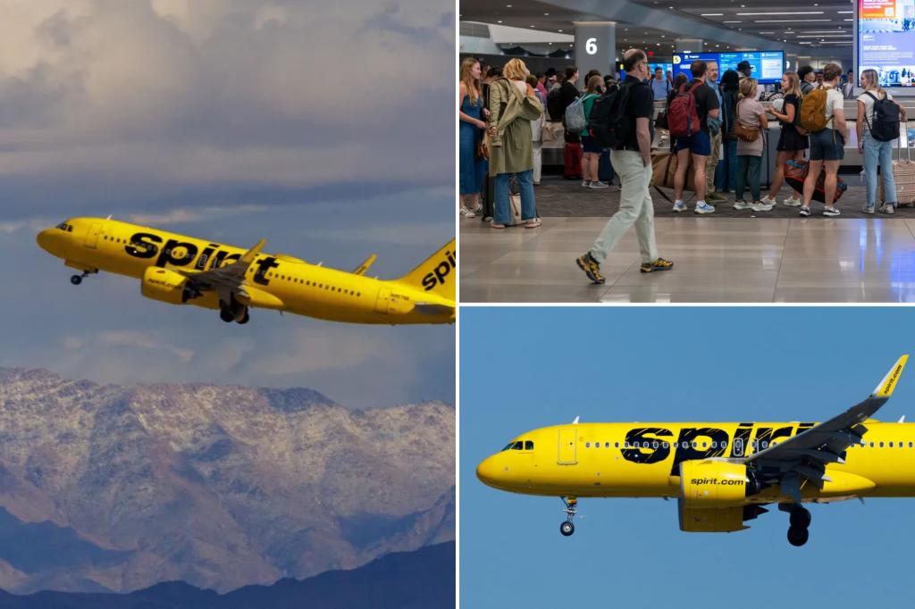 Spirit Airlines shares soar more than 60% on debt refinancing extension