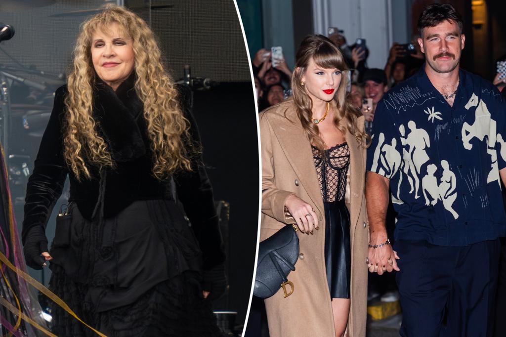 Stevie Nicks talks Taylor Swift bracelet she hasn’t taken off in a year and the gift she gave Travis Kelce