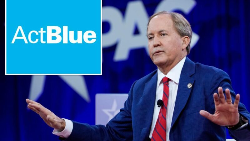 Texas AG Paxton urges FEC to ban straw donations after investigation into Dems’ ActBlue platform