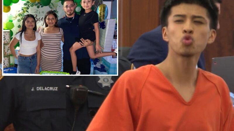 Texas teen murder suspect, Christian Martinez, blows kisses in court after arrest in Osvaldo Casas shooting