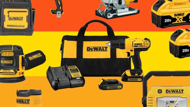 The 36 best deals on DeWalt tools, drills, batteries and more