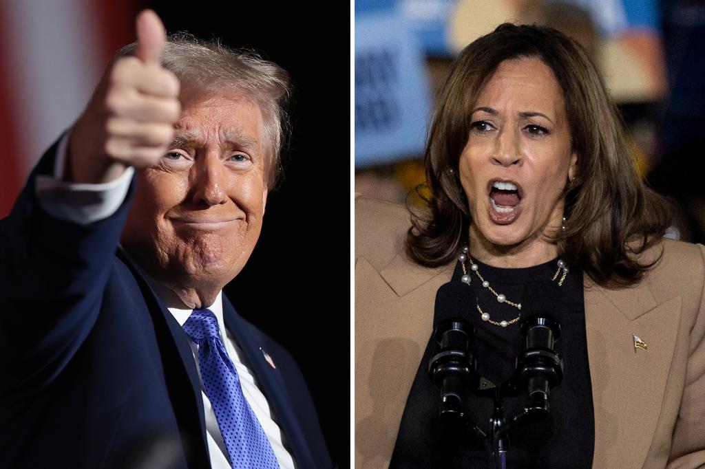 Trump, Harris deadlocked in 2 new polls as election nears