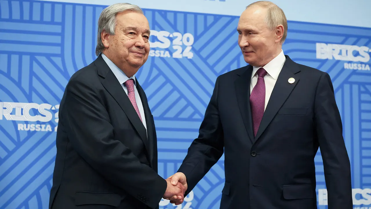 Ukraine, others furious at UN chief for meeting Putin at BRICS summit