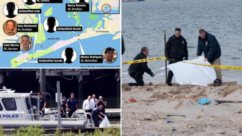 ‘Unprecedented’ 8 dead bodies wash up in Jamaica Bay area in past year