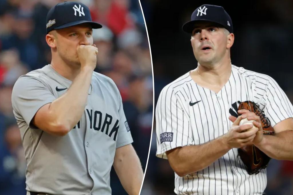 Yankees decide on World Series starters for Games 2 and 3