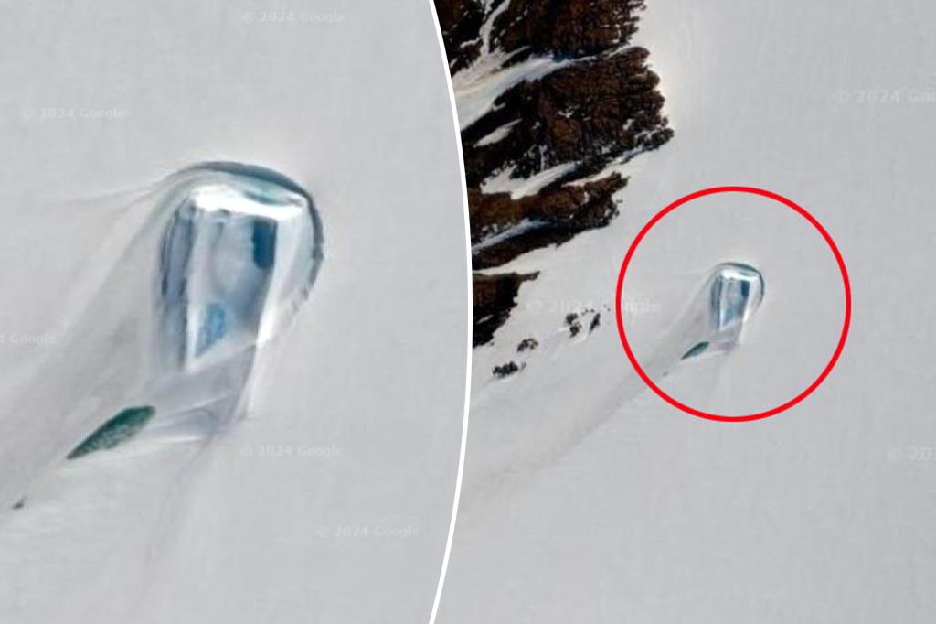 Mysterious ‘doorway’ discovered in Antarctic ice via Google Maps — and conspiracy theorists have wild ideas