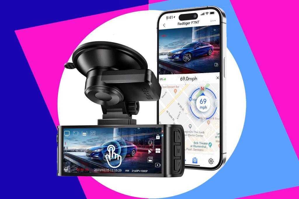 REDTIGER Front and Rear Touchscreen 4K Dashcam is on major sale