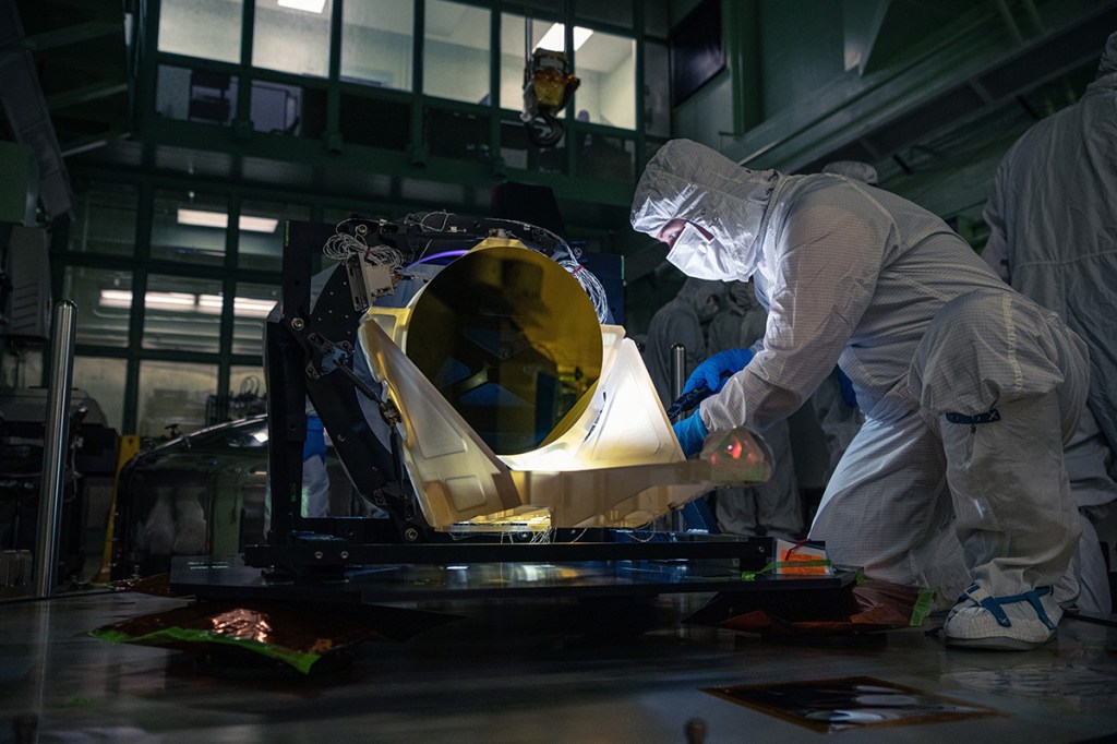 NASA Reveals Prototype Telescope for Gravitational Wave Observatory