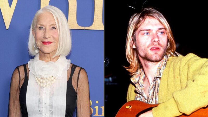 Helen Mirren says Kurt Cobain’s death is ‘so sad’ because he ‘never saw GPS’