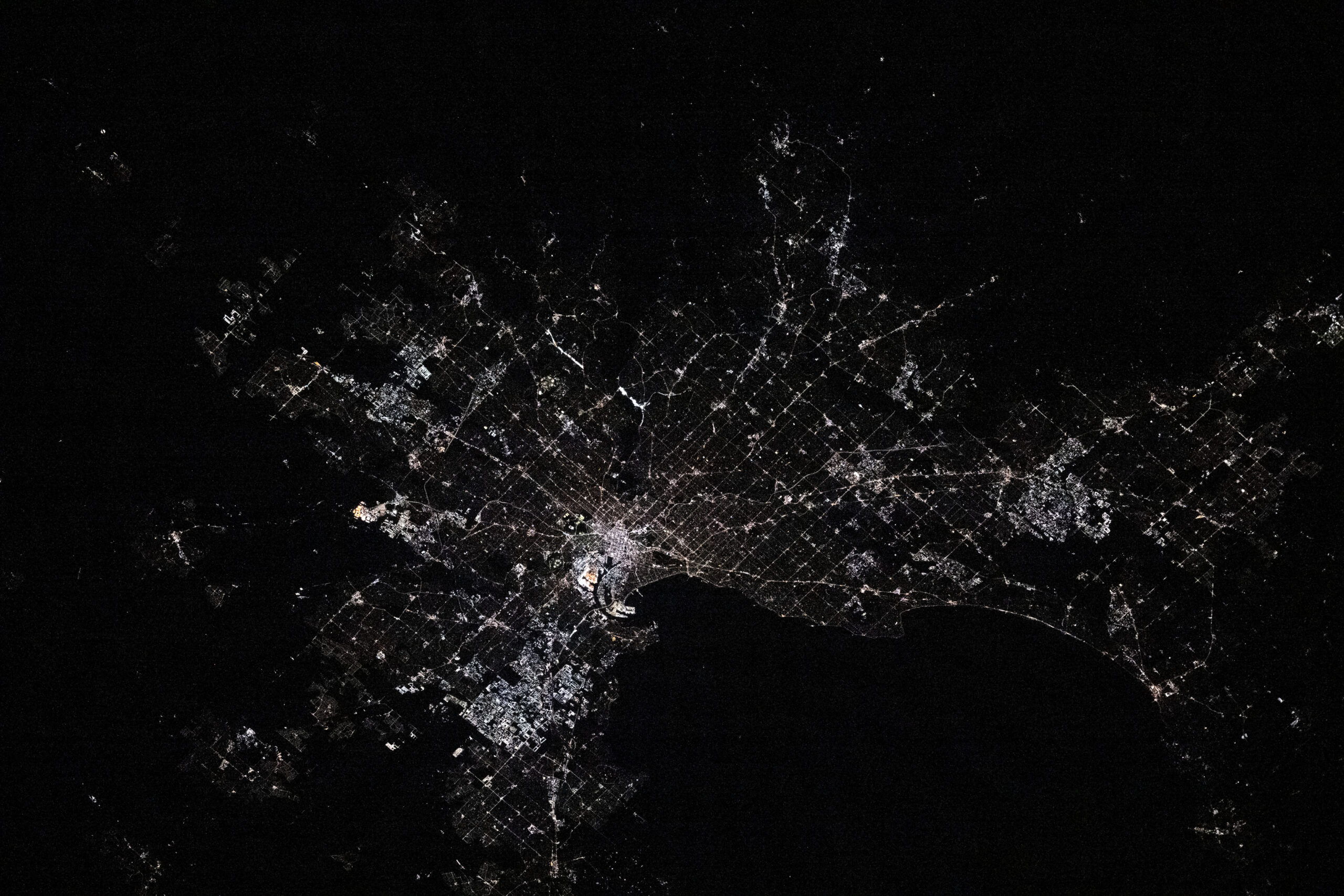 Melbourne City Lights – NASA