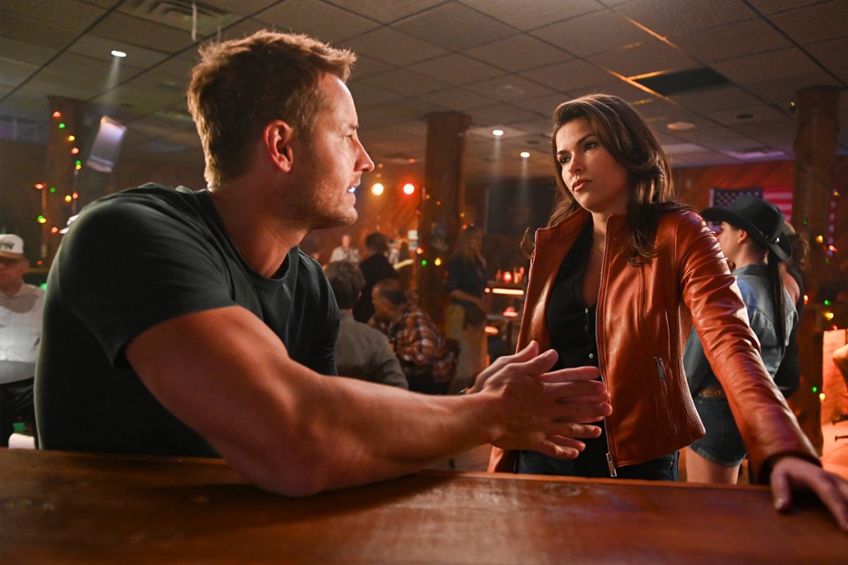 ‘Tracker’s Justin Hartley And Wife Sofia Pernas Reunite in Season 2, Episode 3