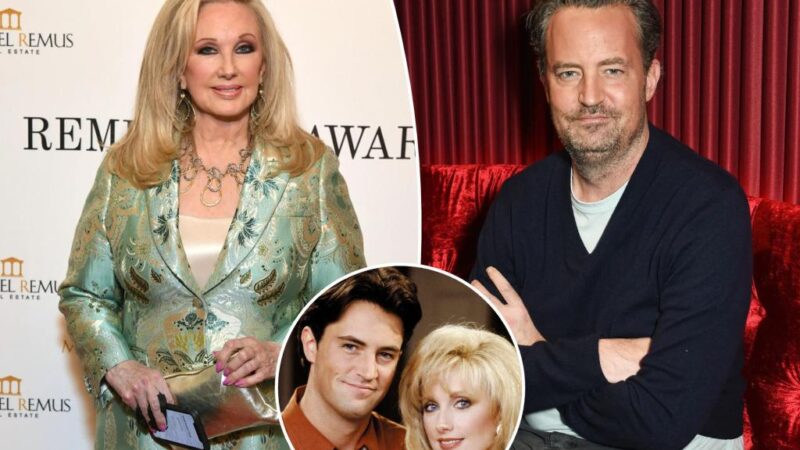 Matthew Perry’s ‘Friends’ TV mom Morgan Fairchild reflects on his death 1 year later