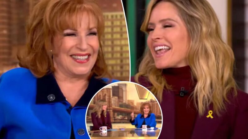 Joy Behar asks Sara Haines about ‘lesbian relationship’ live on The View