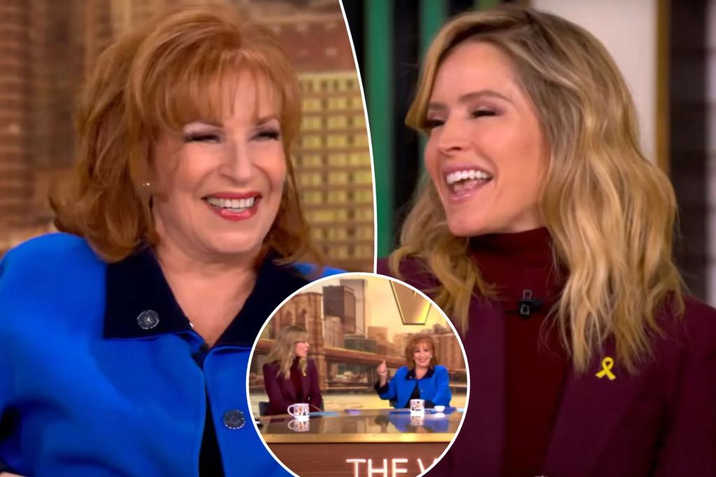 Joy Behar asks Sara Haines about ‘lesbian relationship’ live on The View