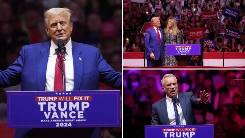 Trump’s new coalition of MAGA ‘Avenger’ allies gather to back their ‘Captain America’ at MSG