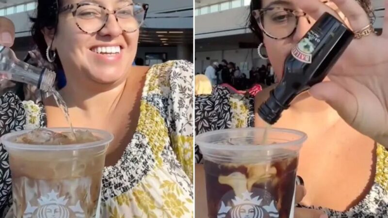 Airline traveler goes viral for mixing cocktail before boarding: Is it legal?