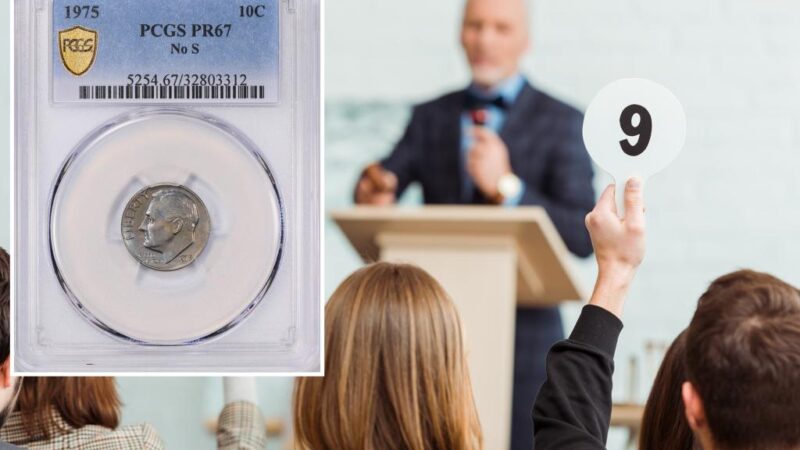 Rare misprint dime sold for $500,000 at auction after being hidden for decades