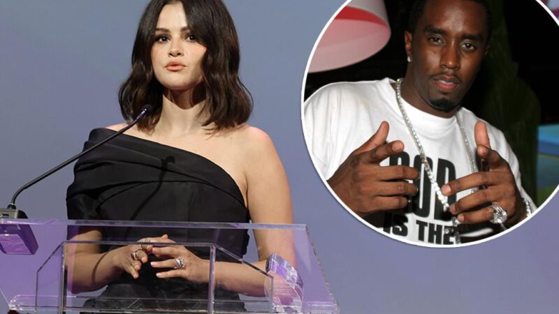 Selena Gomez makes embarrassing Diddy slip at charity event