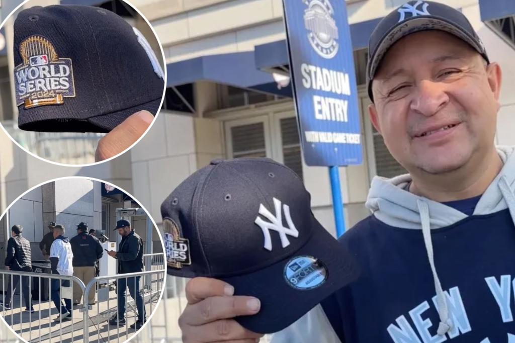 Yankees World Series cap revealed as fans line up early for merch