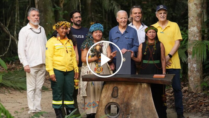 Biden Pledges New Funding to Protect the Amazon