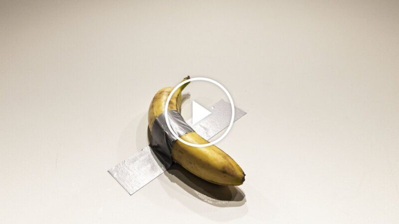 Duct-Taped Banana Sells for $6.2 Million