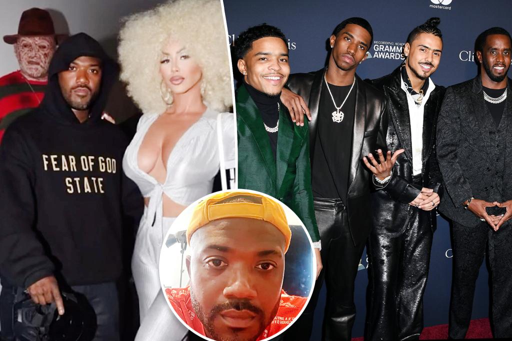 Ray J ‘got loud and aggressive’ with Sean ‘Diddy’ Combs’ sons before Chris Brown stopped fight