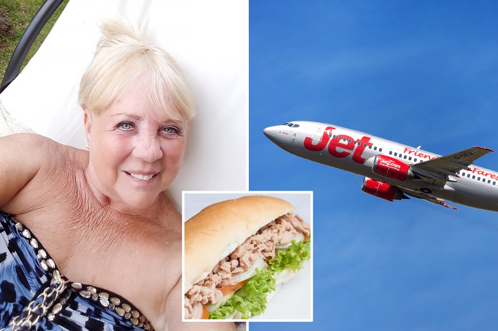 Grandma almost arrested for refusing to pay for $11 tuna sandwich during flight