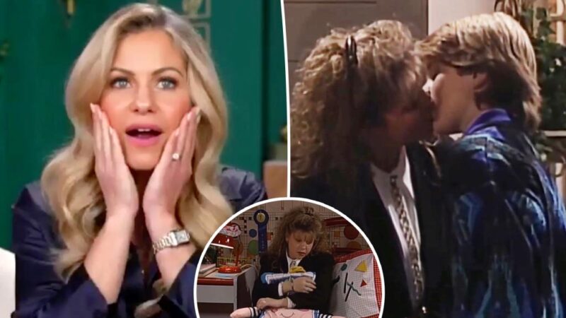 Candace Cameron Bure had ‘very embarrassing’ first kiss on ‘Full House’