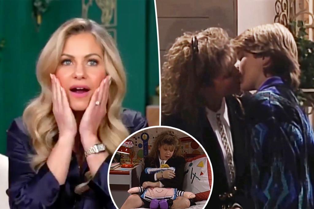 Candace Cameron Bure had ‘very embarrassing’ first kiss on ‘Full House’