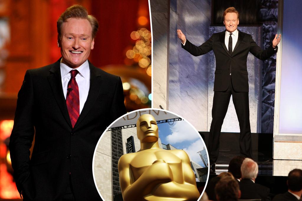 Conan O’Brien will host the 2025 Oscars