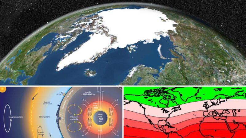 Earth’s magnetic North Pole is moving toward Russia — here’s what it means