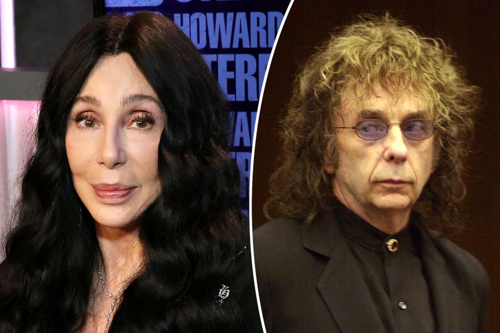 Phil Spector once pulled a gun on Cher when she confronted him: book