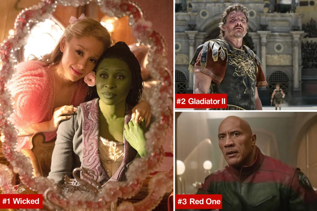 ‘Wicked’ casts a spell on box office with $46M opening, topping ‘Gladiator II’