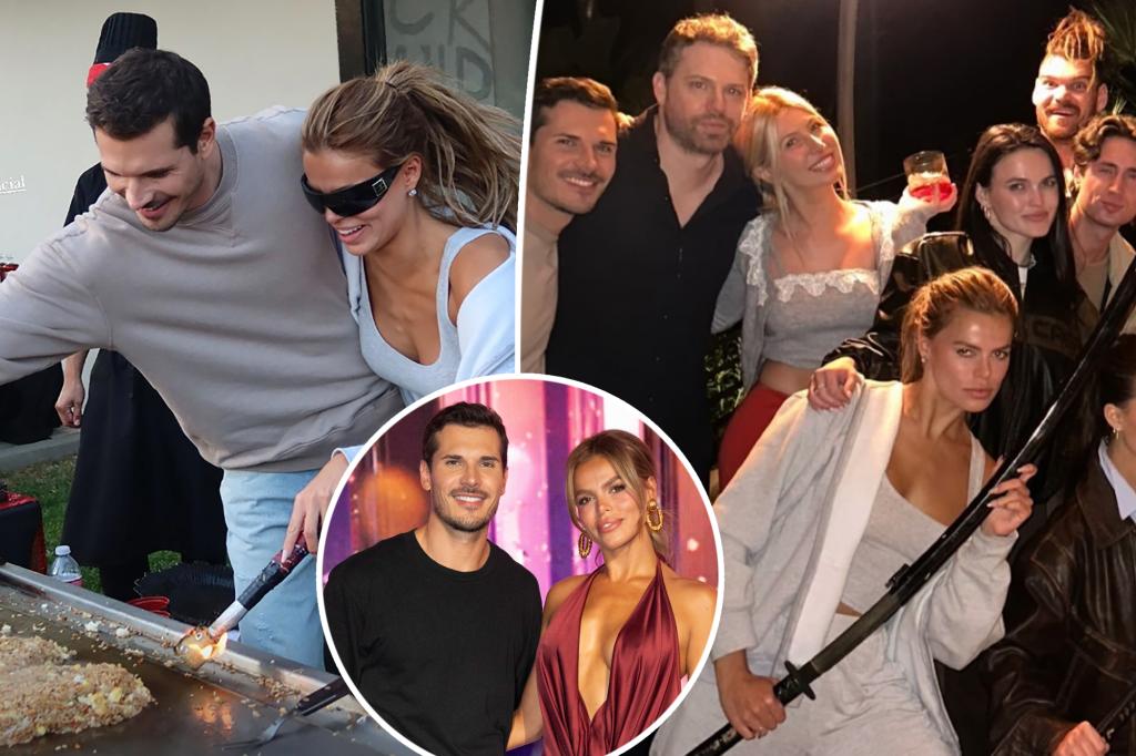 ‘Dancing With the Stars’ pro Gleb Savchenko spends Thanksgiving with Brooks Nader and her family after finale reunion