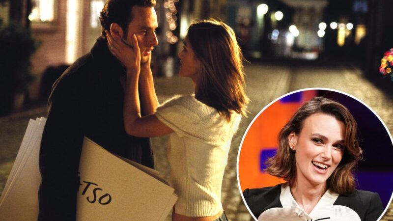 Keira Knightley reveals ‘Love Actually’ divisive cue card scene was ‘creepy and sweet’ — after director said it was ‘a bit weird’