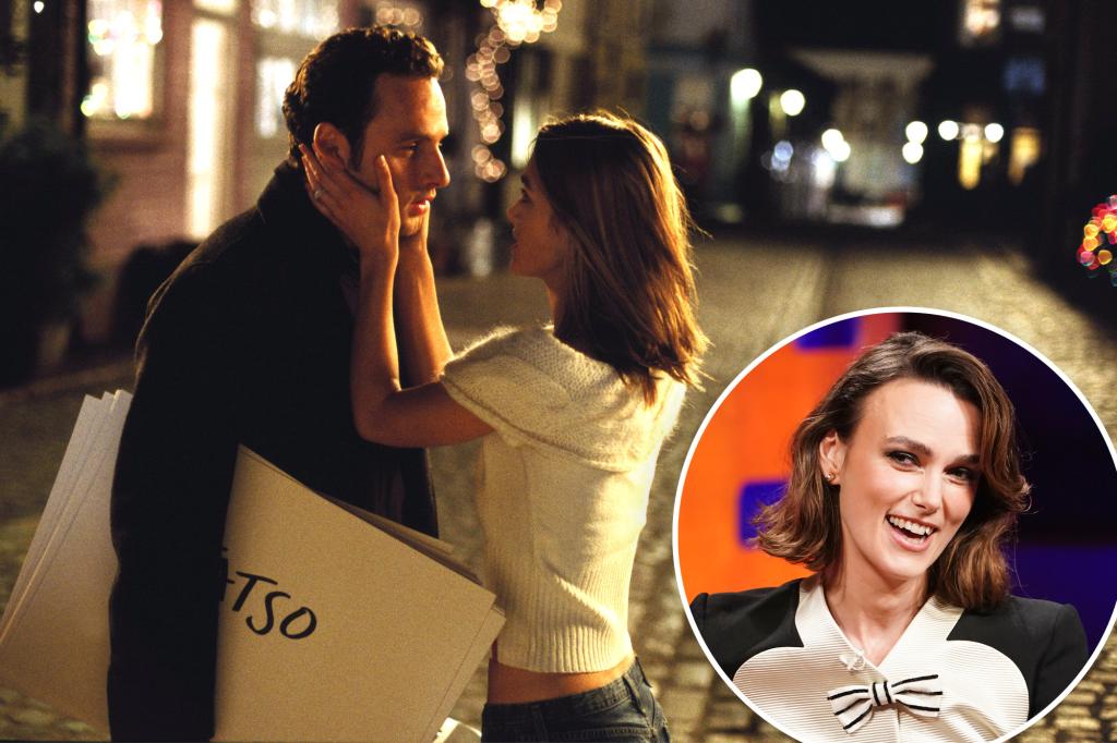 Keira Knightley reveals ‘Love Actually’ divisive cue card scene was ‘creepy and sweet’ — after director said it was ‘a bit weird’