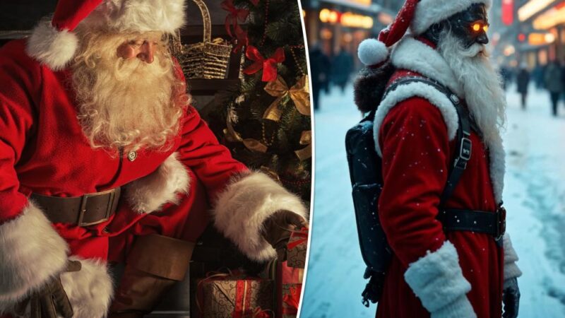 AI predicts what Santa could look like in 2050